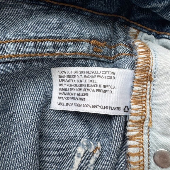 Wild Fable Super High-Rise Cutoff Denim Shorts - Size 4 - Picture 4 of 5